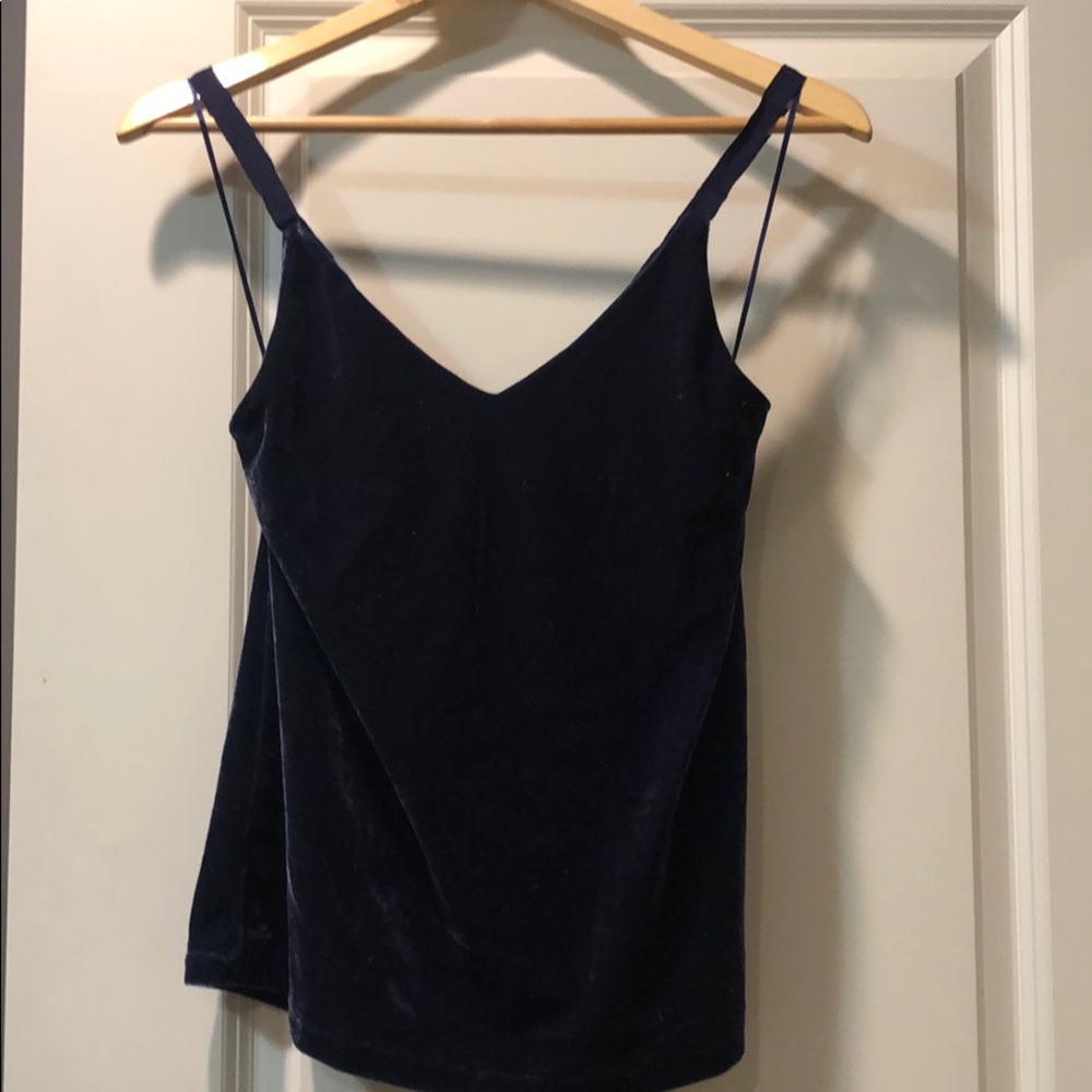 Velvet royal blue dynamite top